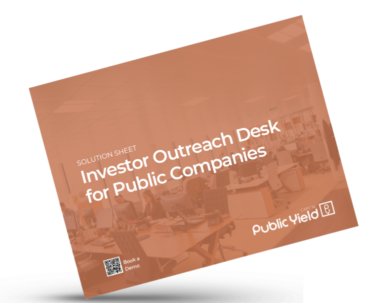 Investor Outreach Desk for Public Companies