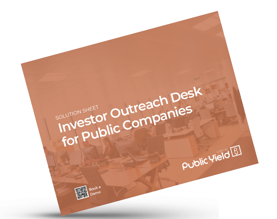 Investor Outreach Desk for Public Companies